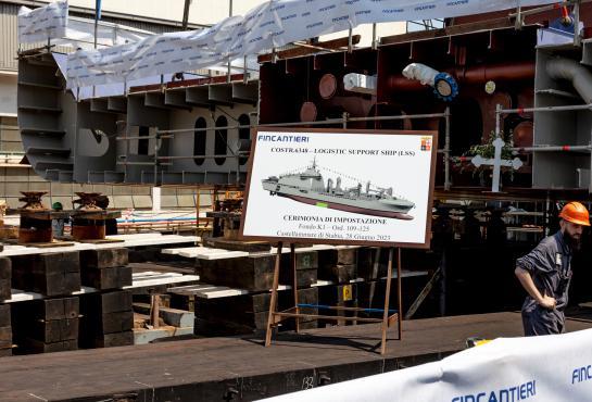 Keel Laying Ceremony of LSS 